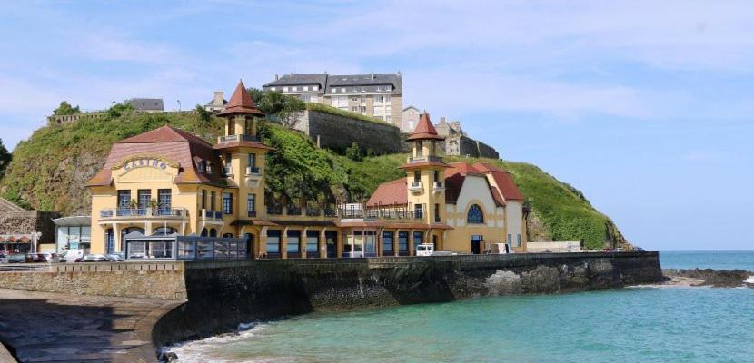 Charmant Logement T2 A 2 Pas De La Mer Granville Exterior foto